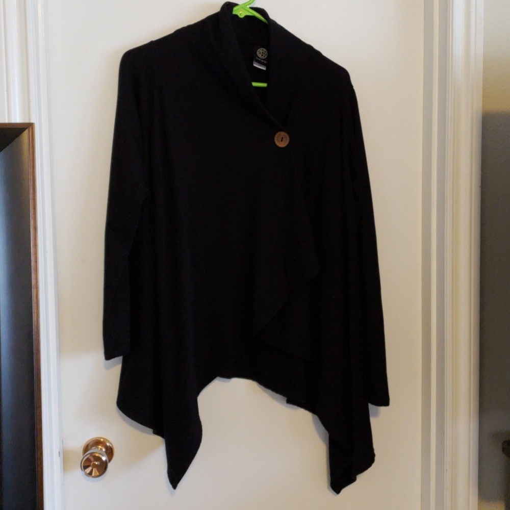 Wrap sweater